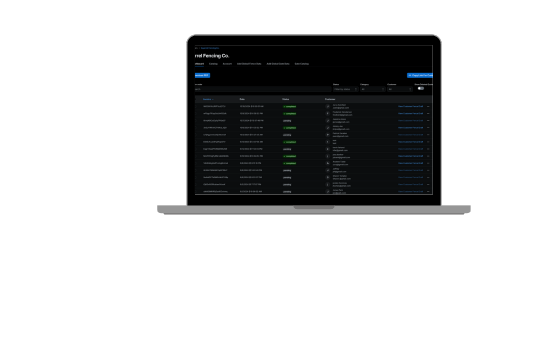 Fence design tool interface